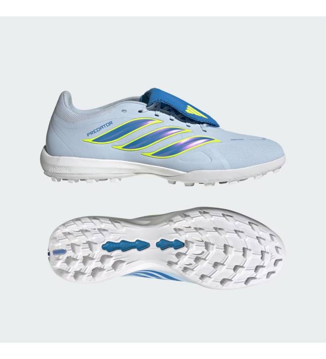 ADIDAS PREDATOR LEAGUE Fold-Over Tongue Turf Football Shoes JR7874